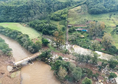 Rio Grande do Sul foi atingido por um ciclone no dia 16 de junho