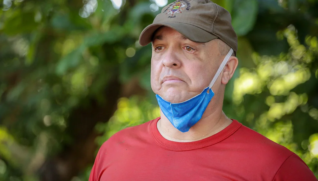 Sargento Gyvago Lira, do Corpo de Bombeiros