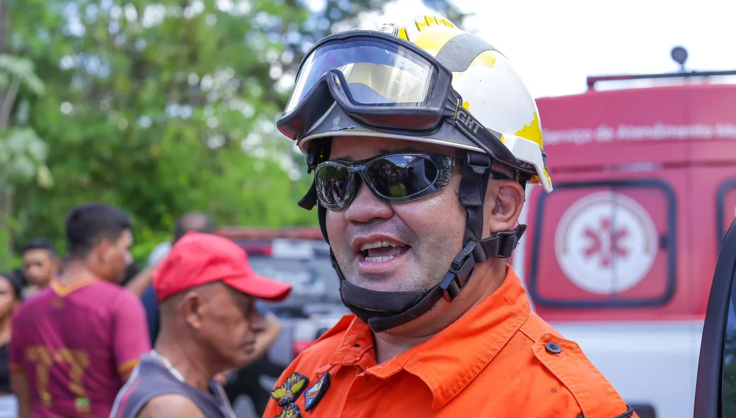 Sargento Tiago, do 1° Batalhão do Corpo de Bombeiros de Teresina