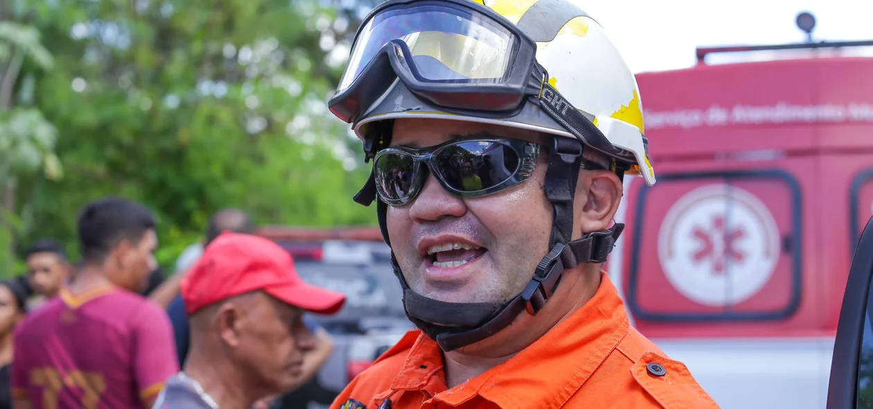 Sargento Tiago, do 1° Batalhão do Corpo de Bombeiros de Teresina