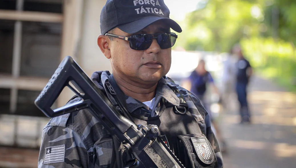 Sargento Valdecir, do 1º BPM que deu apoio no atendimento da ocorrência