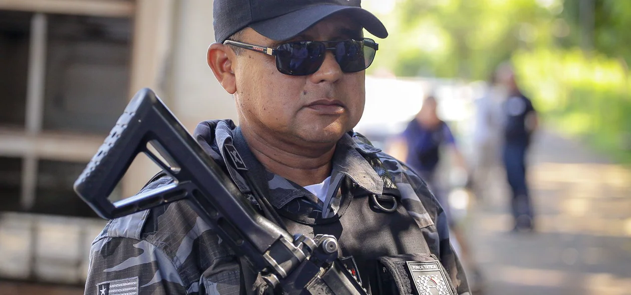 Sargento Valdecir, do 1º BPM que deu apoio no atendimento da ocorrência