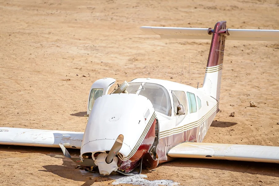 Piloto de avião que caiu em Teresina diz que problema não foi na porta:  'falha no motor' - Piauí - Diário do Nordeste