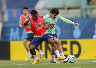Seleção Brasileira realizou primeiro treino nessa terça (13)