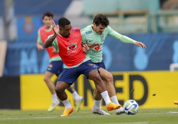 Seleção Brasileira realizou primeiro treino nessa terça (13)