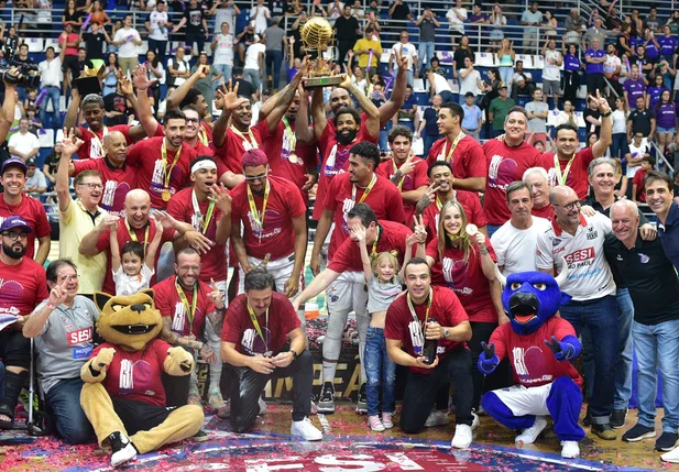 Sesi Franca vence o jogo 5 e conquista o bicampeonato na NBB