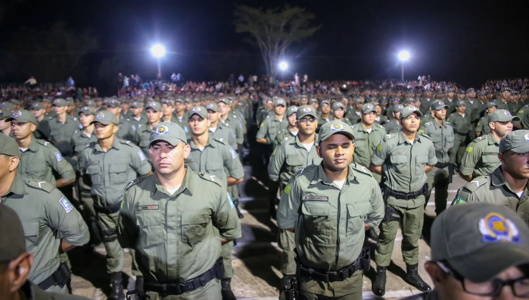 Soldados da Policia Militar do Piauí
