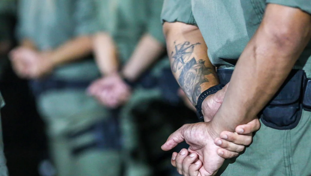 Solenidade de formatura da Policia Militar do Piauí