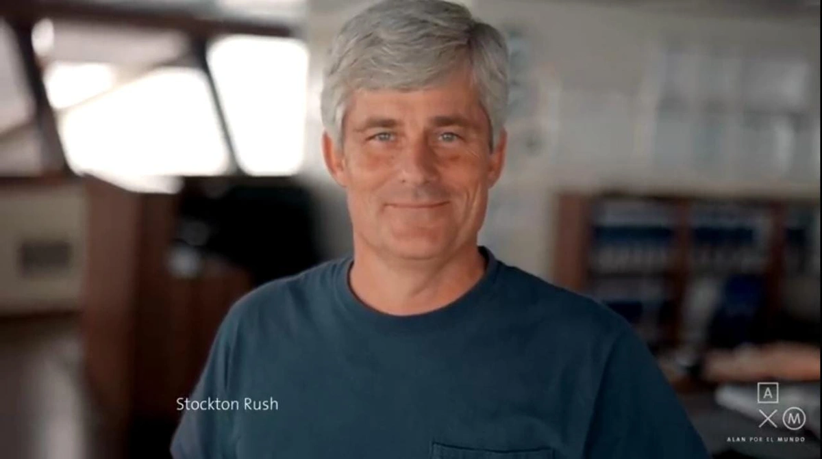 Stockton Rush, CEO da empresa OceanGate, que construiu o submarino