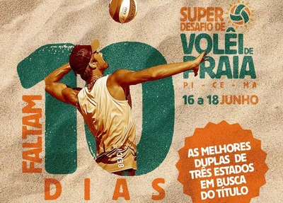 Teresina recebe Super Desafio de Volêi de Praia