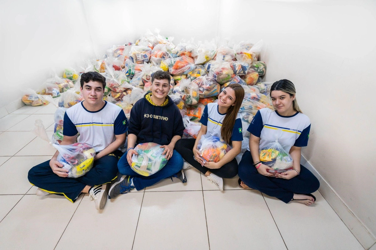 Unidades arrecadaram um total de 831 cestas básicas