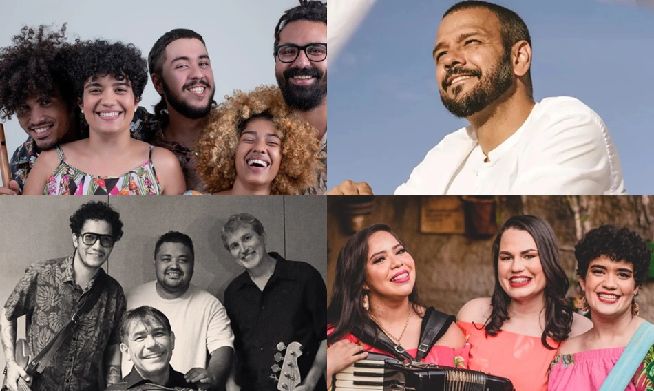 Vários artistas farão apresentações