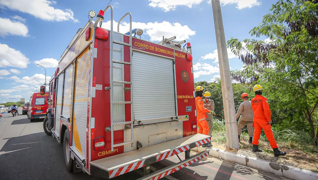 Viatura do Corpo de Bombeiros