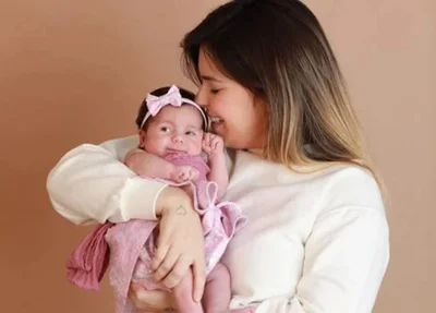 Viih Tube e a filha Lua Di Felice