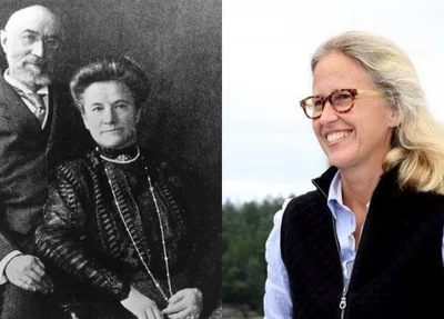 Wendy Rush é descendente do casal retratado no filme Titanic de 1997
