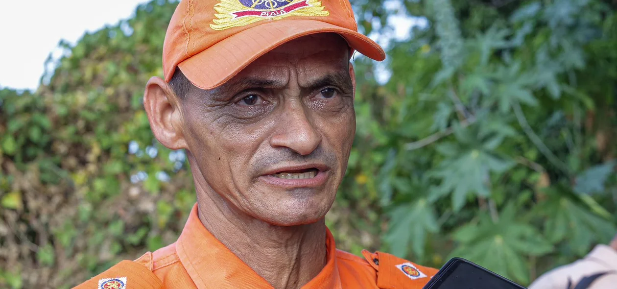 1º tenente Lima, do Corpo de Bombeiros do Piauí