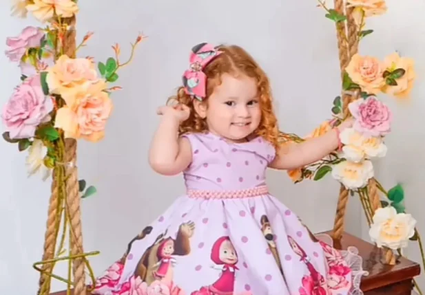A pequena Sophia, de 3 anos, foi morta pelo próprio pai