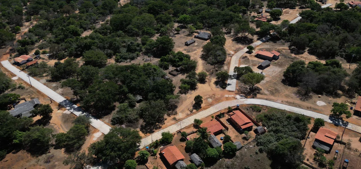 A prefeitura municipal de Passagem Franca do Piauí vai inaugurar mais de 7.000 metros quadrados de calçamento