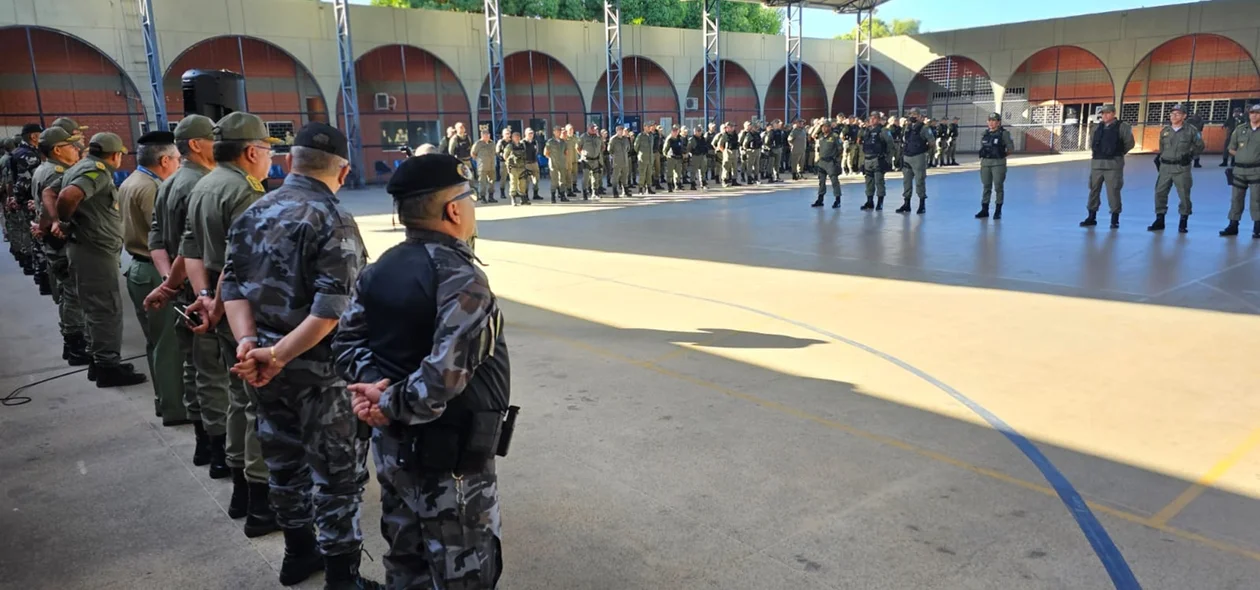 A solenidade aconteceu no Quartel do Comando-Geral da PM, em Teresina