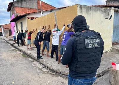 Ação dos policiais da DEPRE