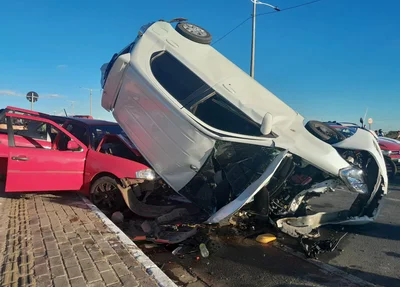 Acidente aconteceu na tarde desta sexta-feira em Teresina