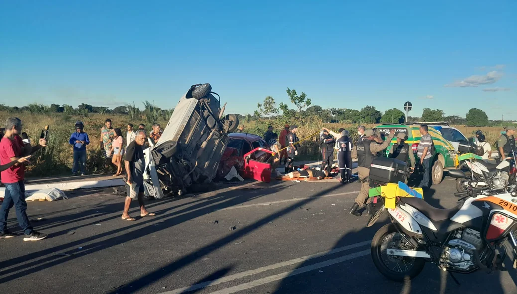 Acidente na avenida Poti Velho, zona norte de Teresina
