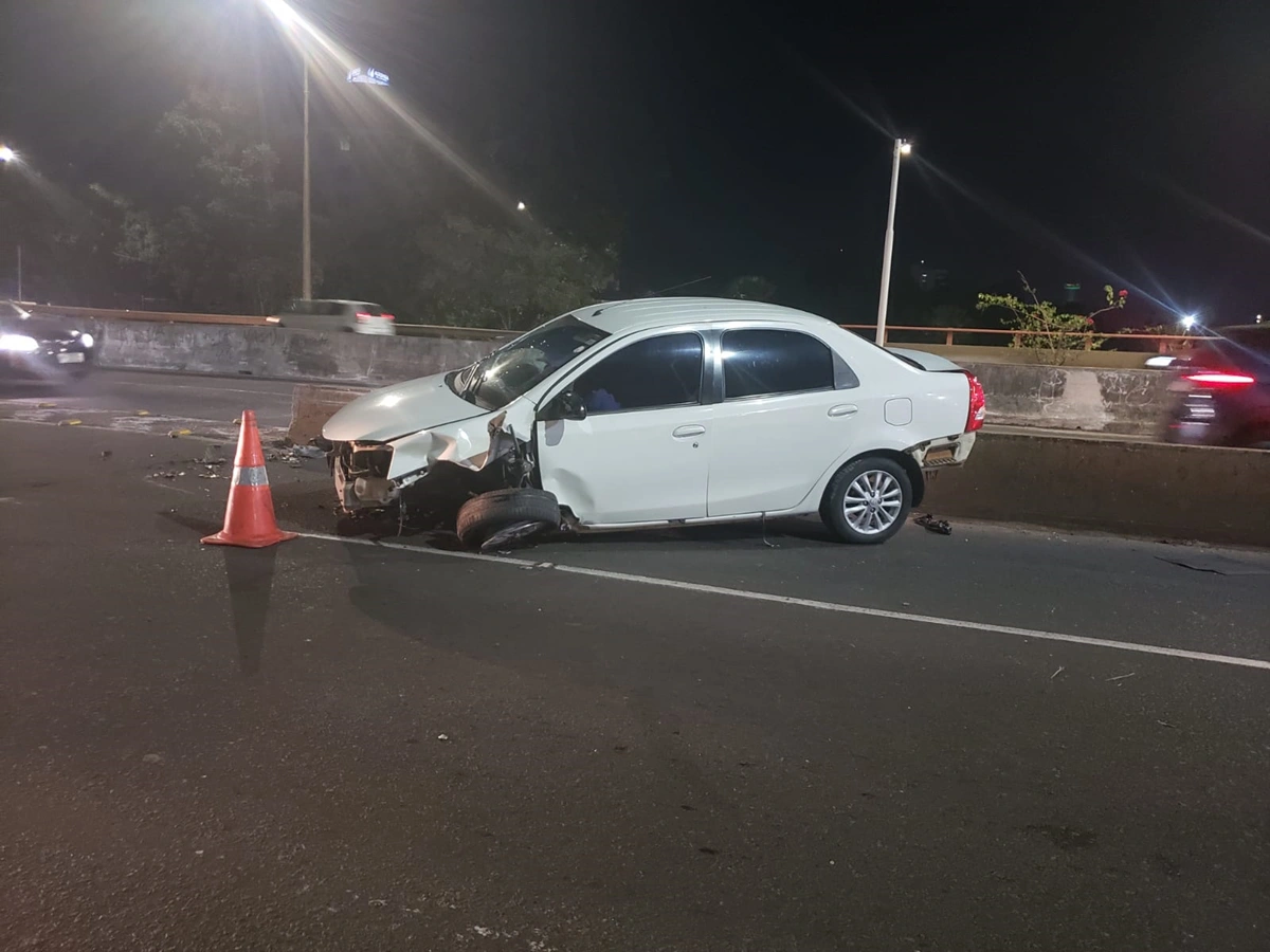 Acidente na ponte Juscelino Kubitschek