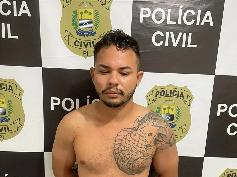 Acusado, identificado pelas iniciais M. F. S foi preso pela Polícia Civil