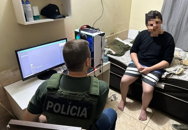 Adolescente apreendido durante operação em Ilha Grande-PI