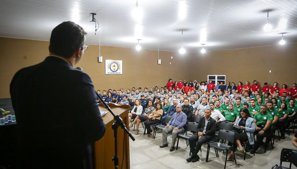 Agentes e Delegados participaram da solenidade