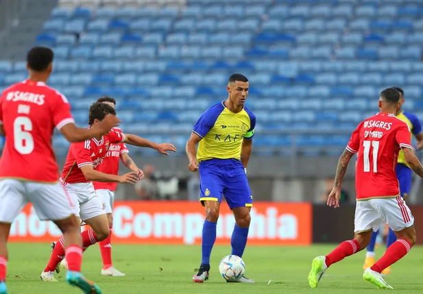 Al-Nassr sofreu goleada de 4 a 1 do Benfica