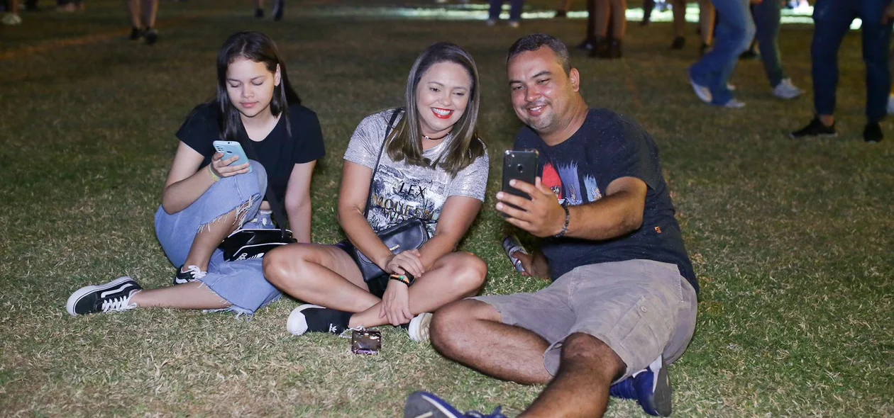 Alegria tomou conta do público