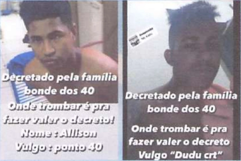 Allisson Ponto 40 e Dudu CRT