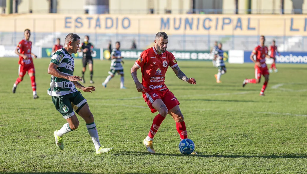 Altos e América-RN empataram em 1 a 1, pelo Brasileirão Série C