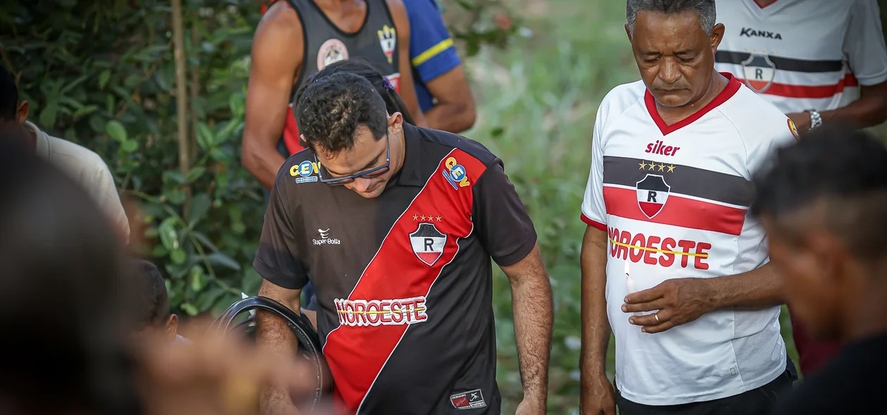 Amigos e colegas do futebol
