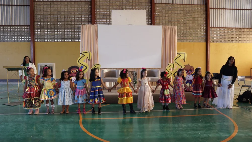 Apresentação das crianças