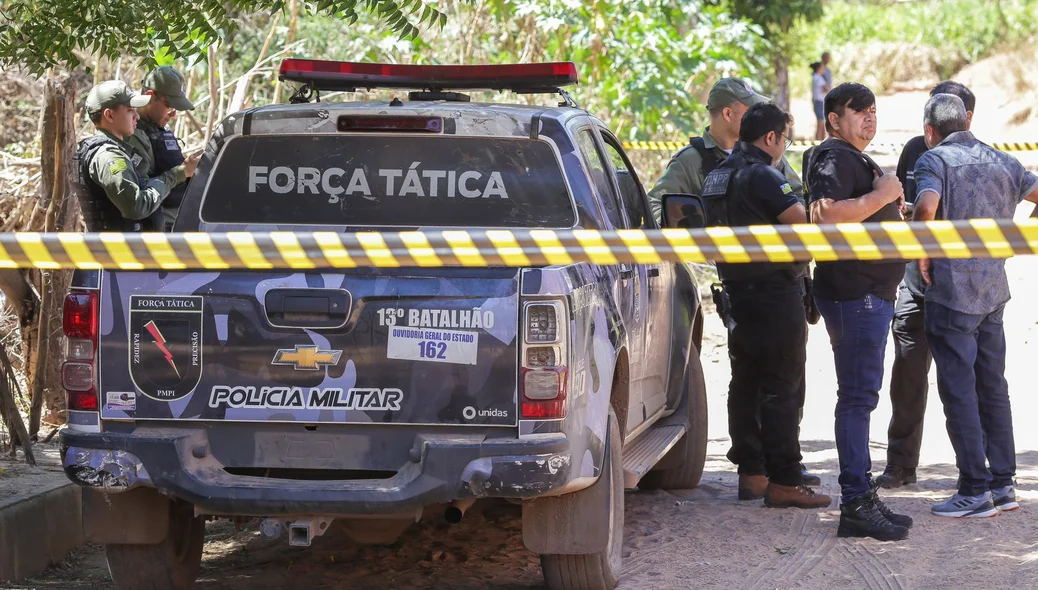 Área isolada pela PM