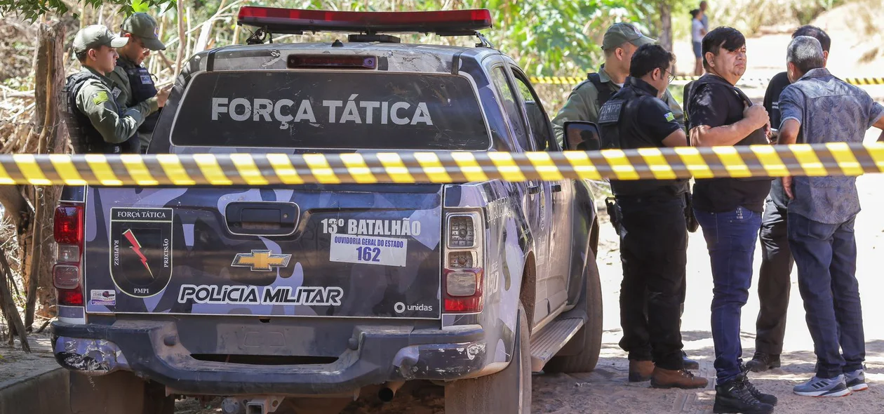 Área isolada pela PM