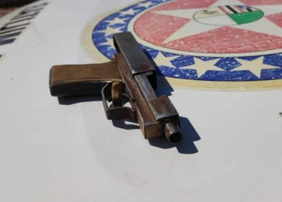 Arma apreendida na zona rural de Timon