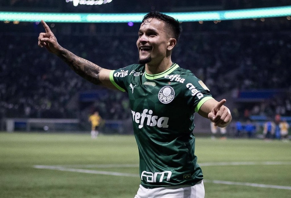 Artur marcou pelo Palmeiras