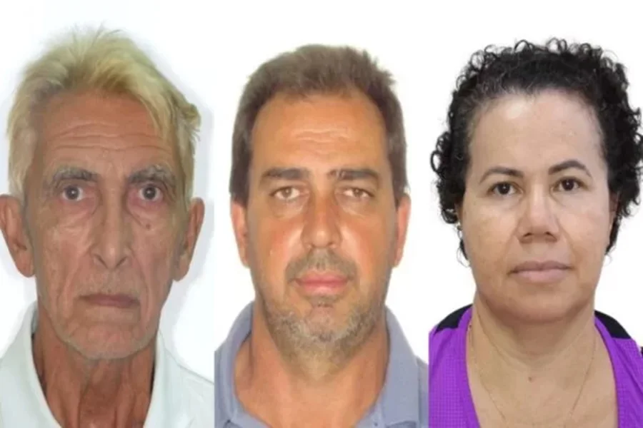 As três vítimas eram pai, madrasta e avô do assassino