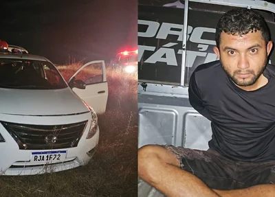 Assaltante é preso com carro roubado em Campo Maior