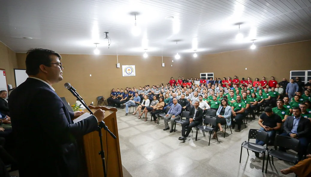 Aula inaugural na Acadepol