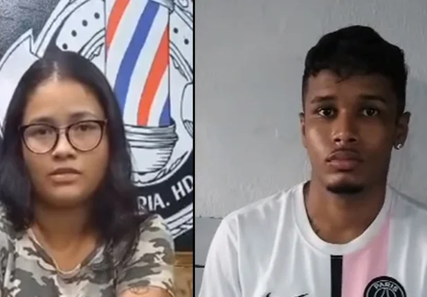 Aurya Valeryane e Halysson Rodrigo Pereira do Nascimento