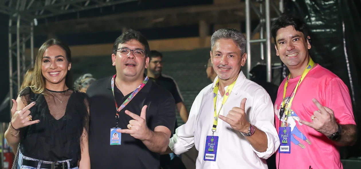 Autoridades no Piauí Pop em Teresina