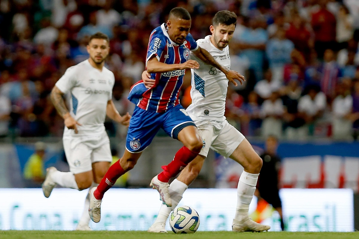 Bahia e Grêmio empataram em 1 a 1 nessa terça-feira (04)