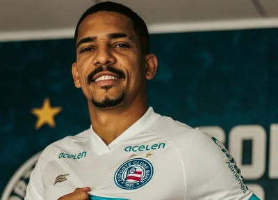 Bahia oficializa a contratação do lateral Gilberto, ex-Benfica