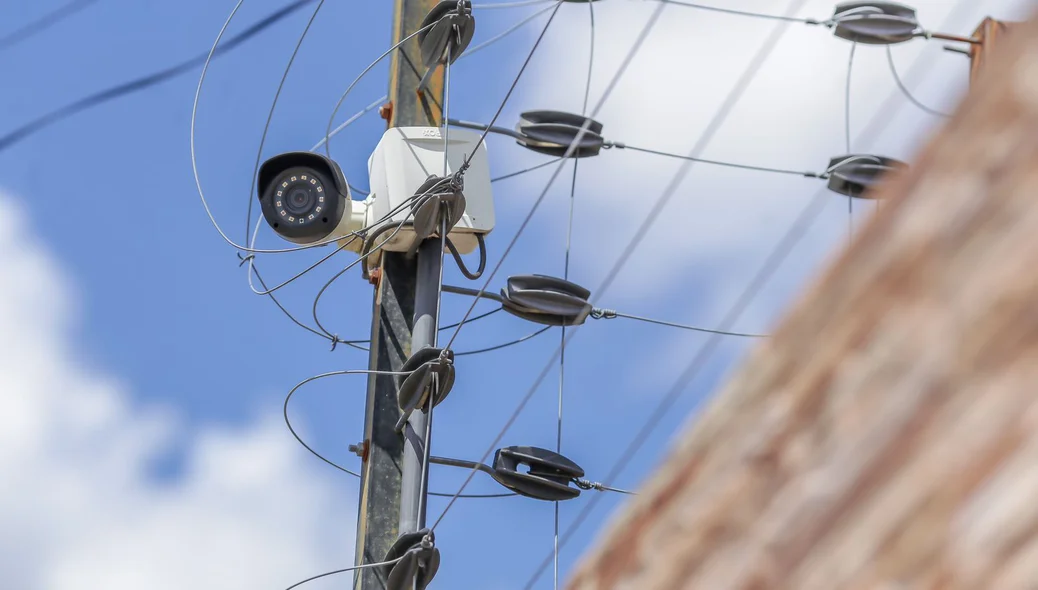Câmera de segurança flagrou o assalto