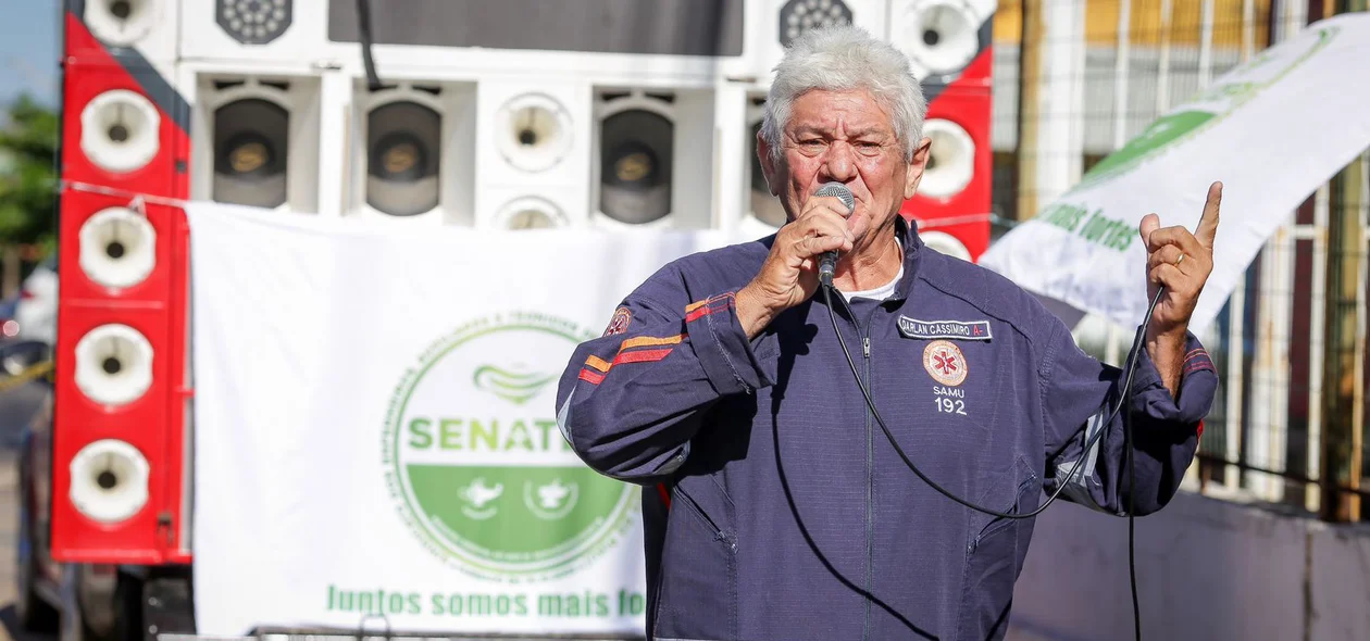 Darlan Cassimiro, motorista do SAMU