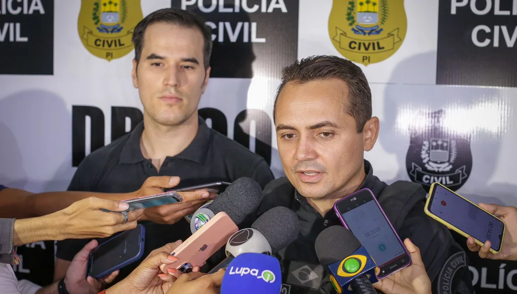 Delegado Charles Pessoa, coordenador do DRACO